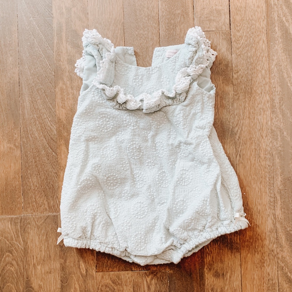Light mint green romper